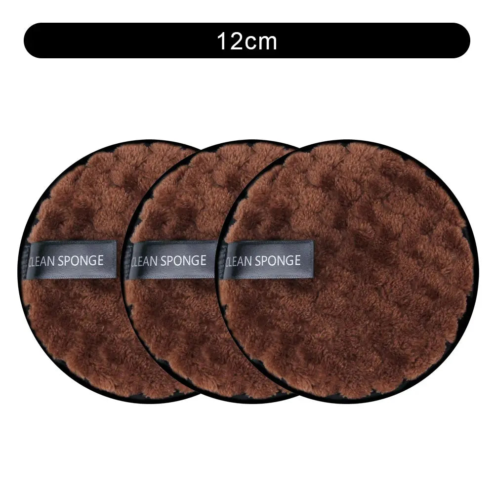 Microfiber Makeup Remover, Reusable Puff Washable Cotton Pads