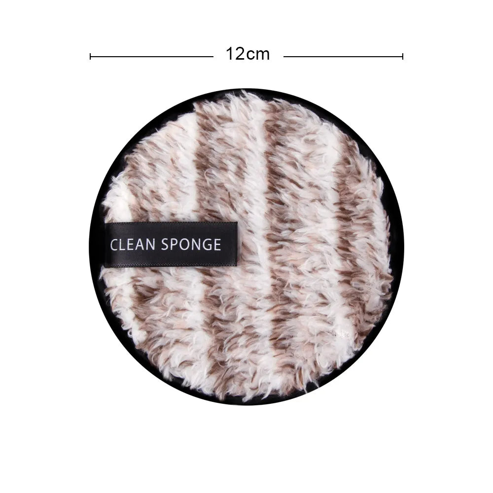 Microfiber Makeup Remover, Reusable Puff Washable Cotton Pads
