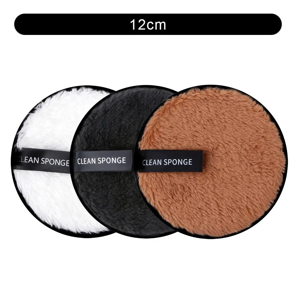 Microfiber Makeup Remover, Reusable Puff Washable Cotton Pads