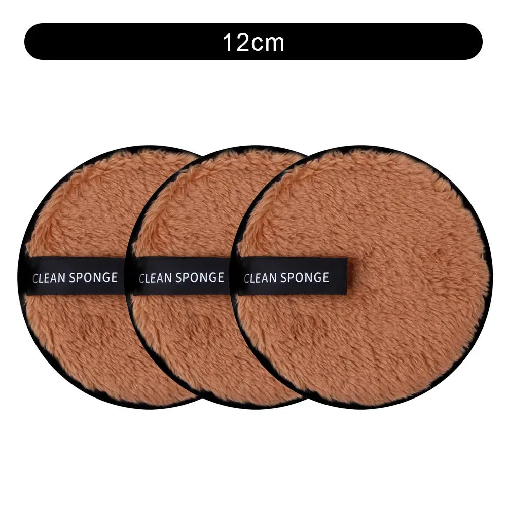 Microfiber Makeup Remover, Reusable Puff Washable Cotton Pads