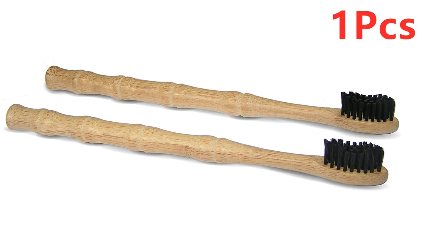 Bamboo Toothbrush: Eco-Friendly with Bamboo joint Wood Handle
