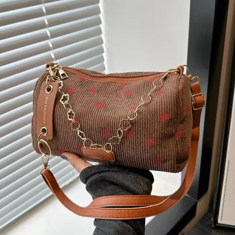 Women Small Underarm Bag, Eco Cloth Purse Mini Shoulder Bags
