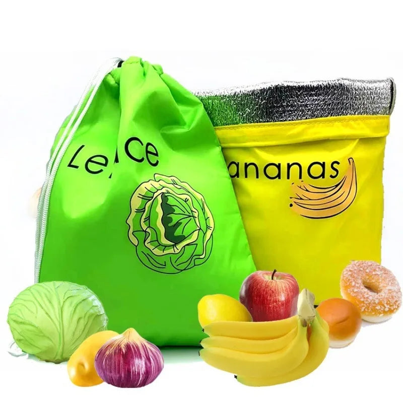 Banana Bundle Pocket Storage Bags, Reuseble