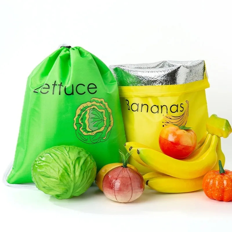 Banana Bundle Pocket Storage Bags, Reuseble