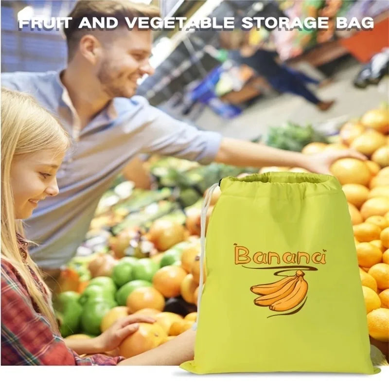 Banana Bundle Pocket Storage Bags, Reuseble