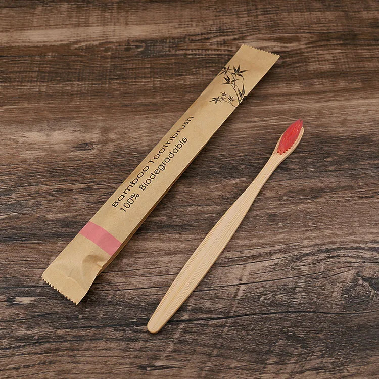 Bamboo Toothbrushes, Eco Friendly and soft for oral care
