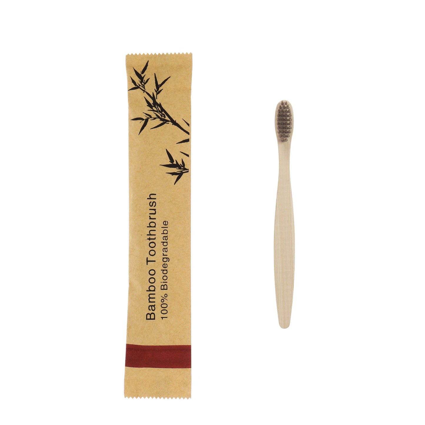 Bamboo Natural Wooden Toothbrushes Children