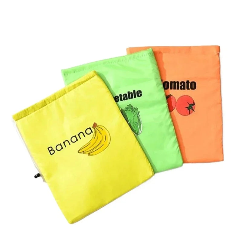 Banana Bundle Pocket Storage Bags, Reuseble