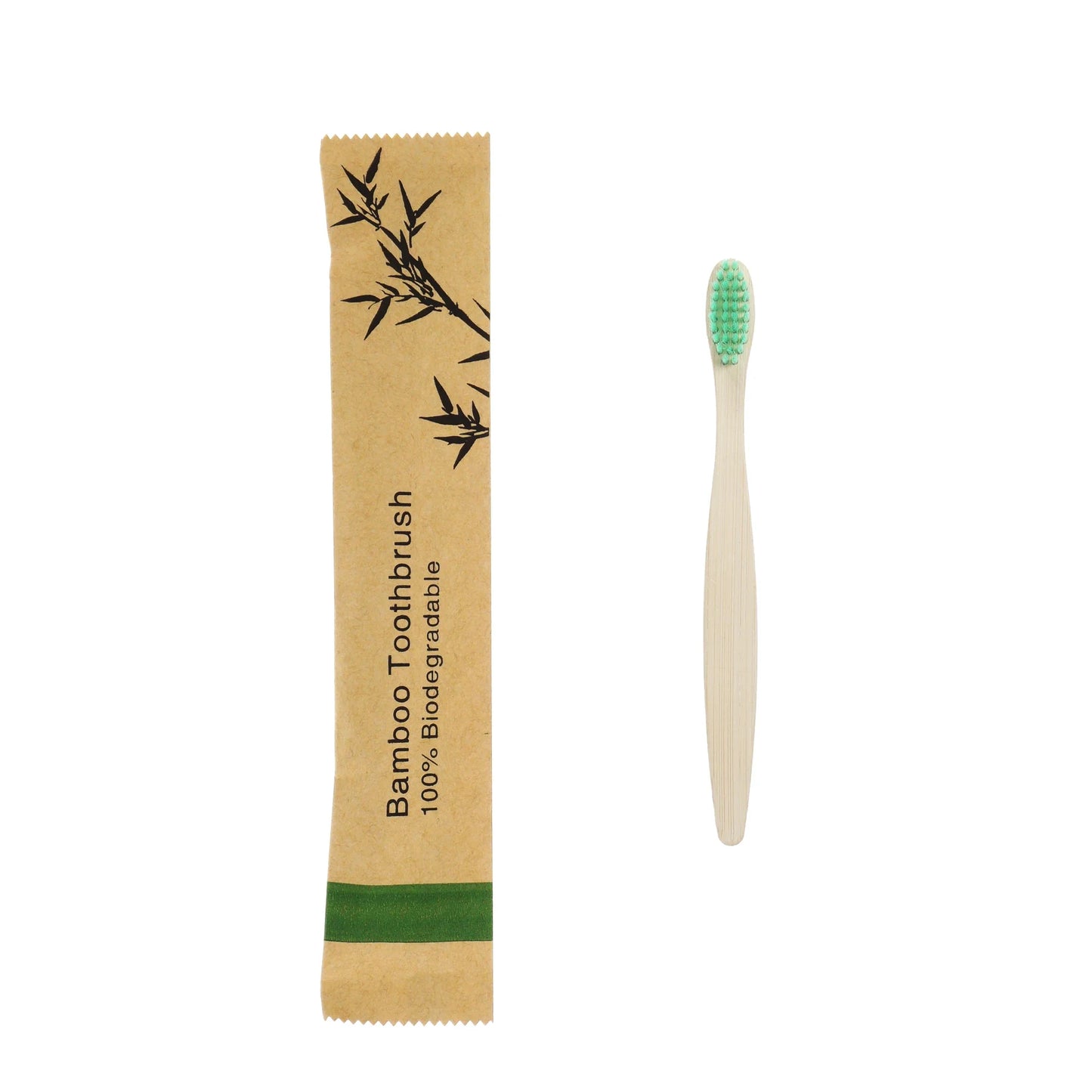 Bamboo Natural Wooden Toothbrushes Children