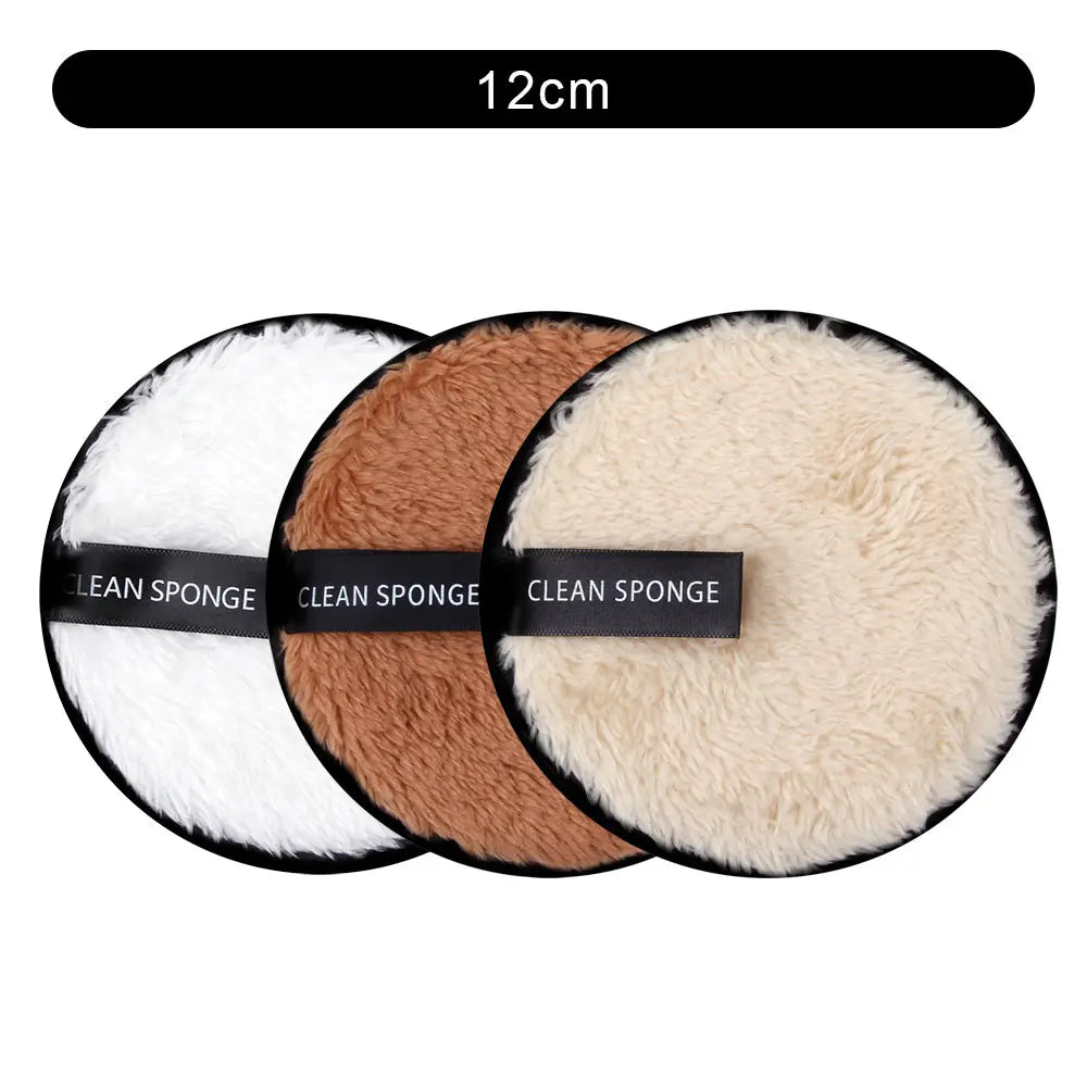 Microfiber Makeup Remover, Reusable Puff Washable Cotton Pads