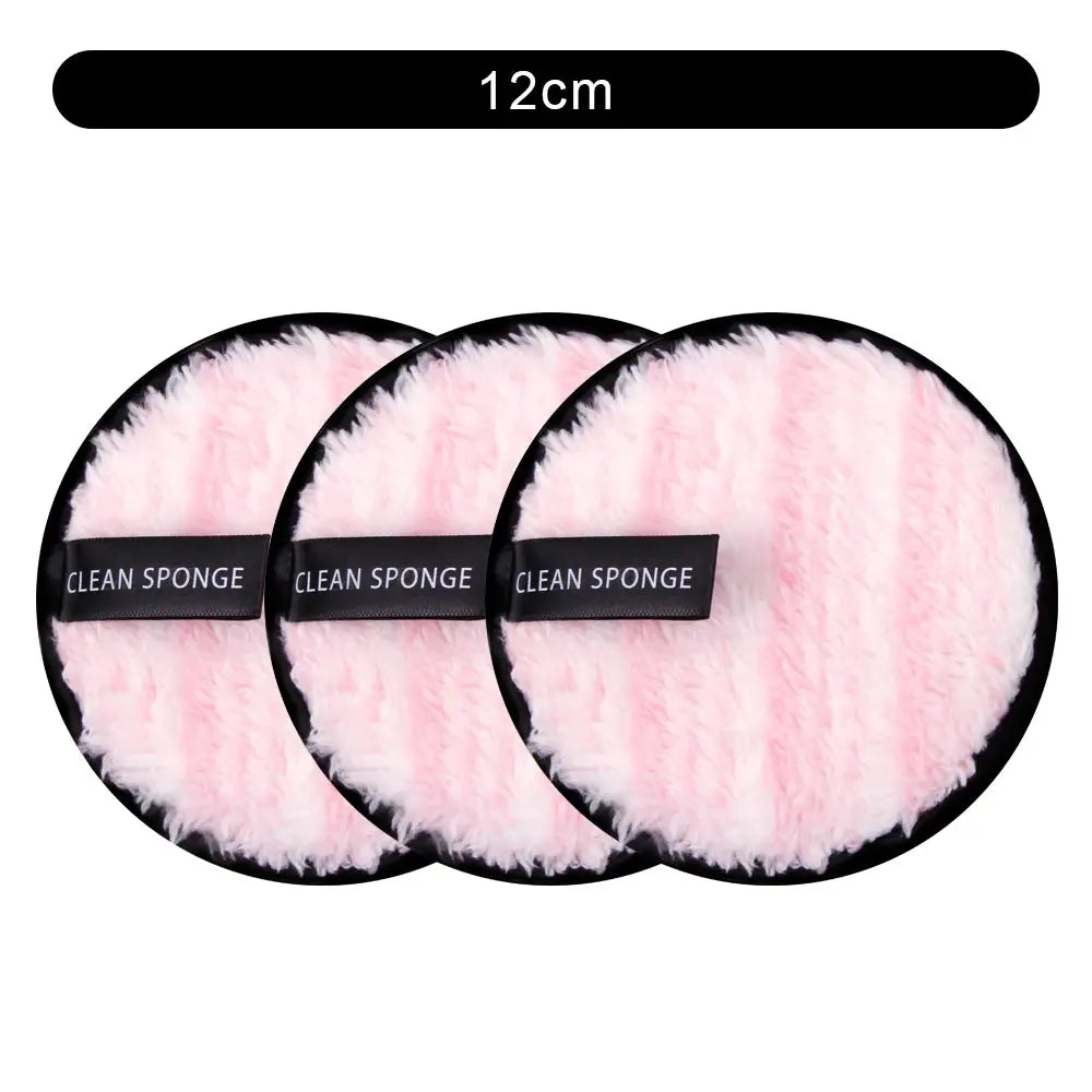 Microfiber Makeup Remover, Reusable Puff Washable Cotton Pads