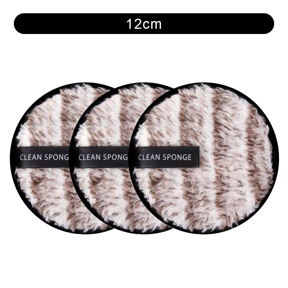 Microfiber Makeup Remover, Reusable Puff Washable Cotton Pads