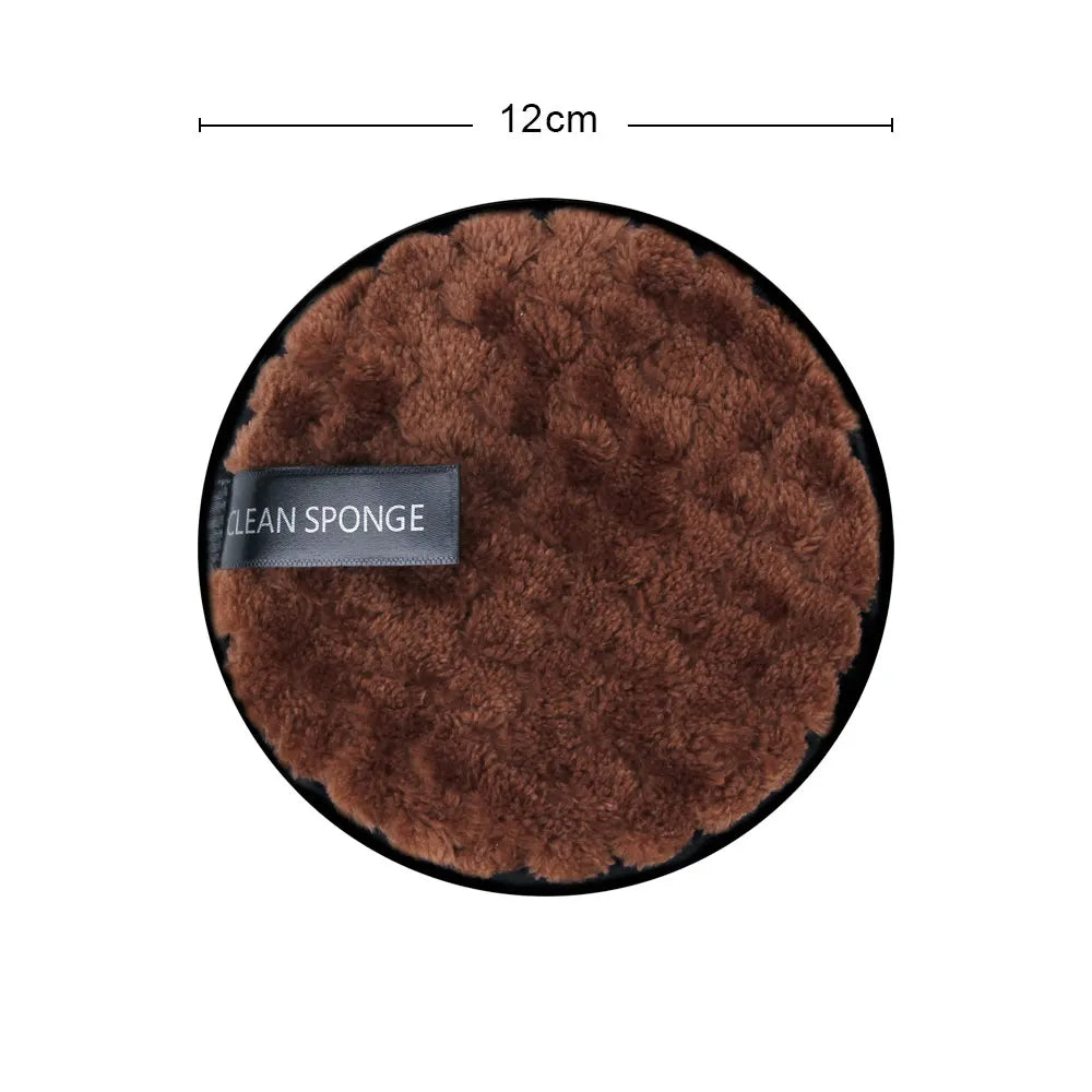Microfiber Makeup Remover, Reusable Puff Washable Cotton Pads