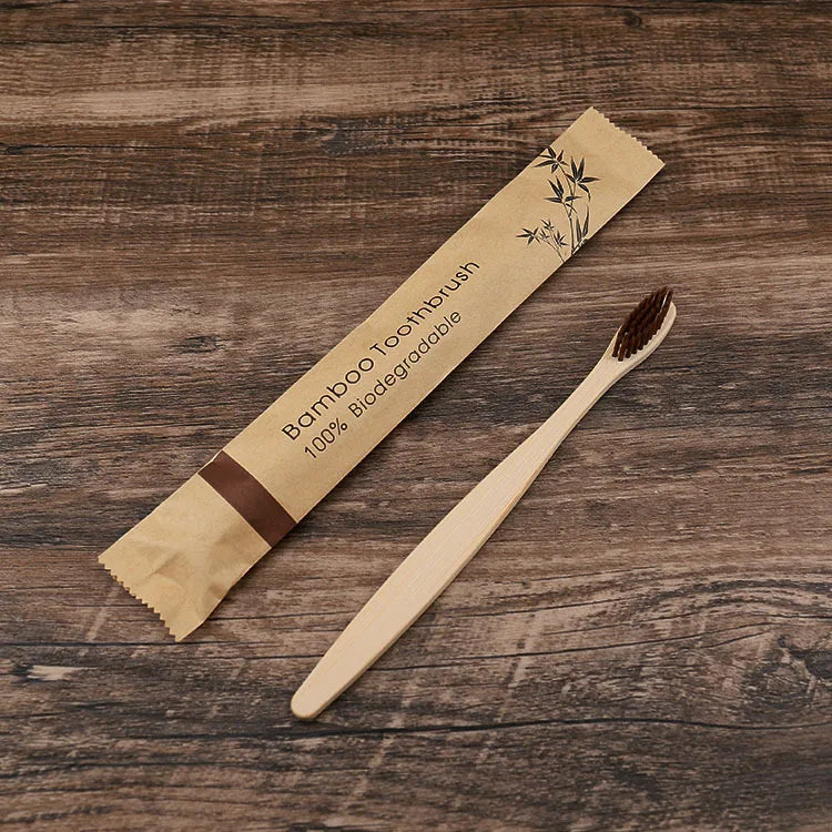 Bamboo Toothbrushes, Eco Friendly and soft for oral care