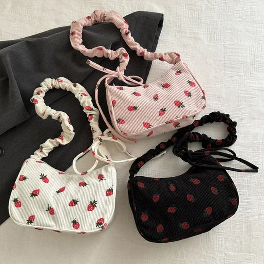 Women Small Underarm Bag, Eco Cloth Purse Mini Shoulder Bags