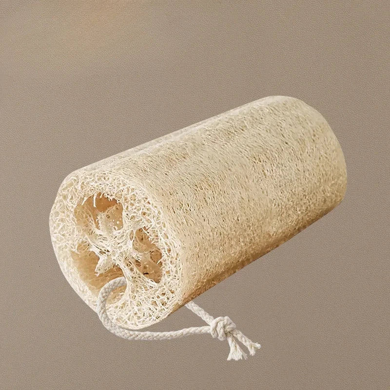 1Pc Natural Loofah, Washing Brushes, Body Shower Sponge and for Kitchen