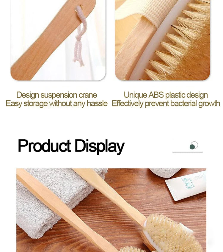 Handheld Bathroom Shower Brush