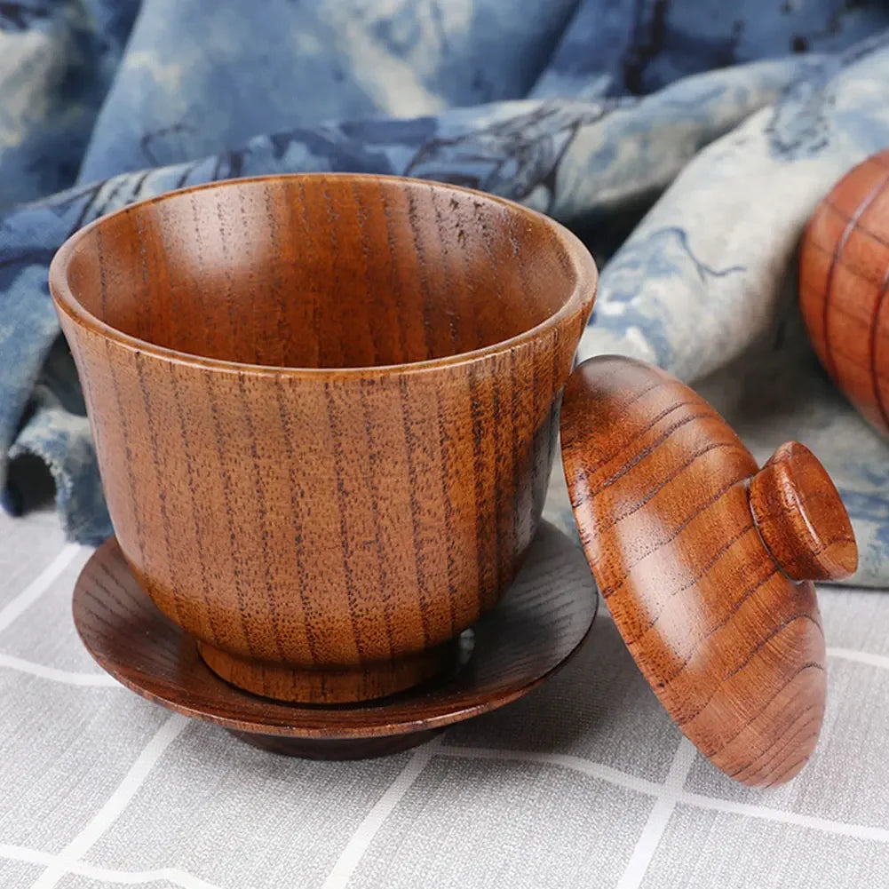 Wooden Handmade Coffee Mug, Tea Cups and Beer Cups