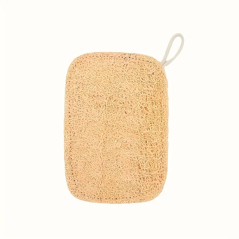 6pcs Natural Loofah Exfoliating Sponges - for Shower & Bath
