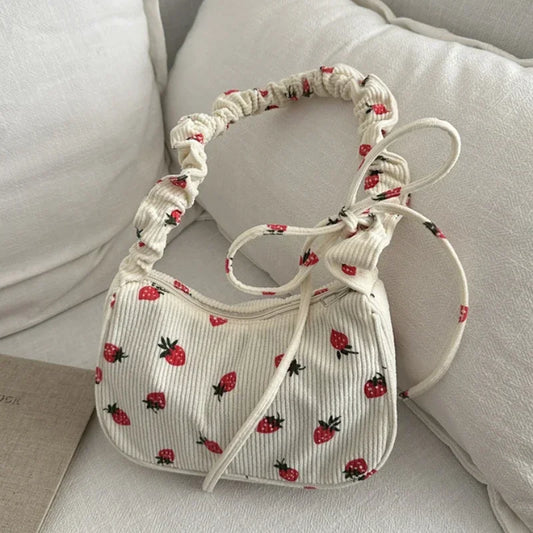 Women Small Underarm Bag, Eco Cloth Purse Mini Shoulder Bags