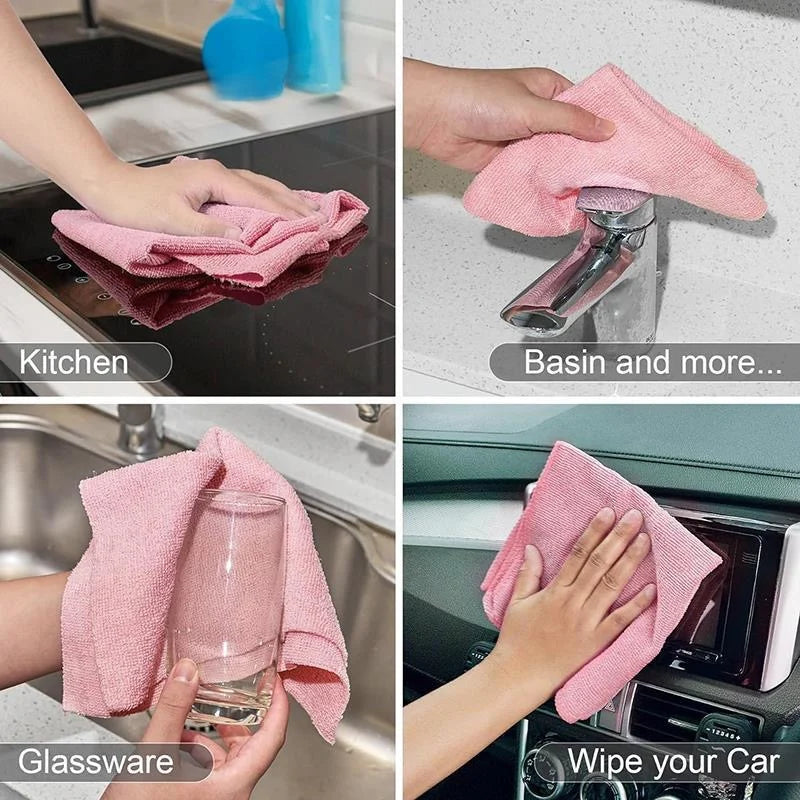Reusable Cleaning Wipe Household Kitchen Cloth