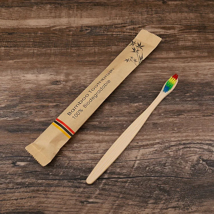 Bamboo Toothbrushes, Eco Friendly and soft for oral care