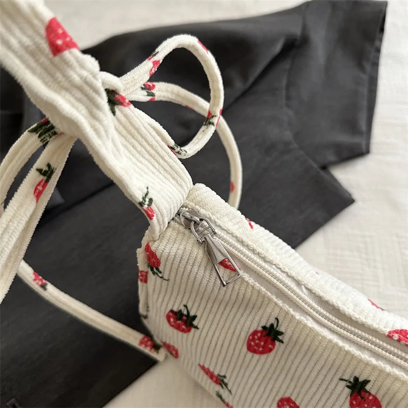 Women Small Underarm Bag, Eco Cloth Purse Mini Shoulder Bags