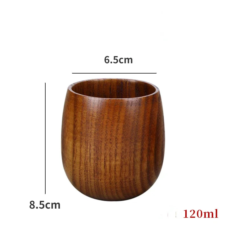 Wooden Bowls, Wood Salad Bowls Retro Household Tableware
