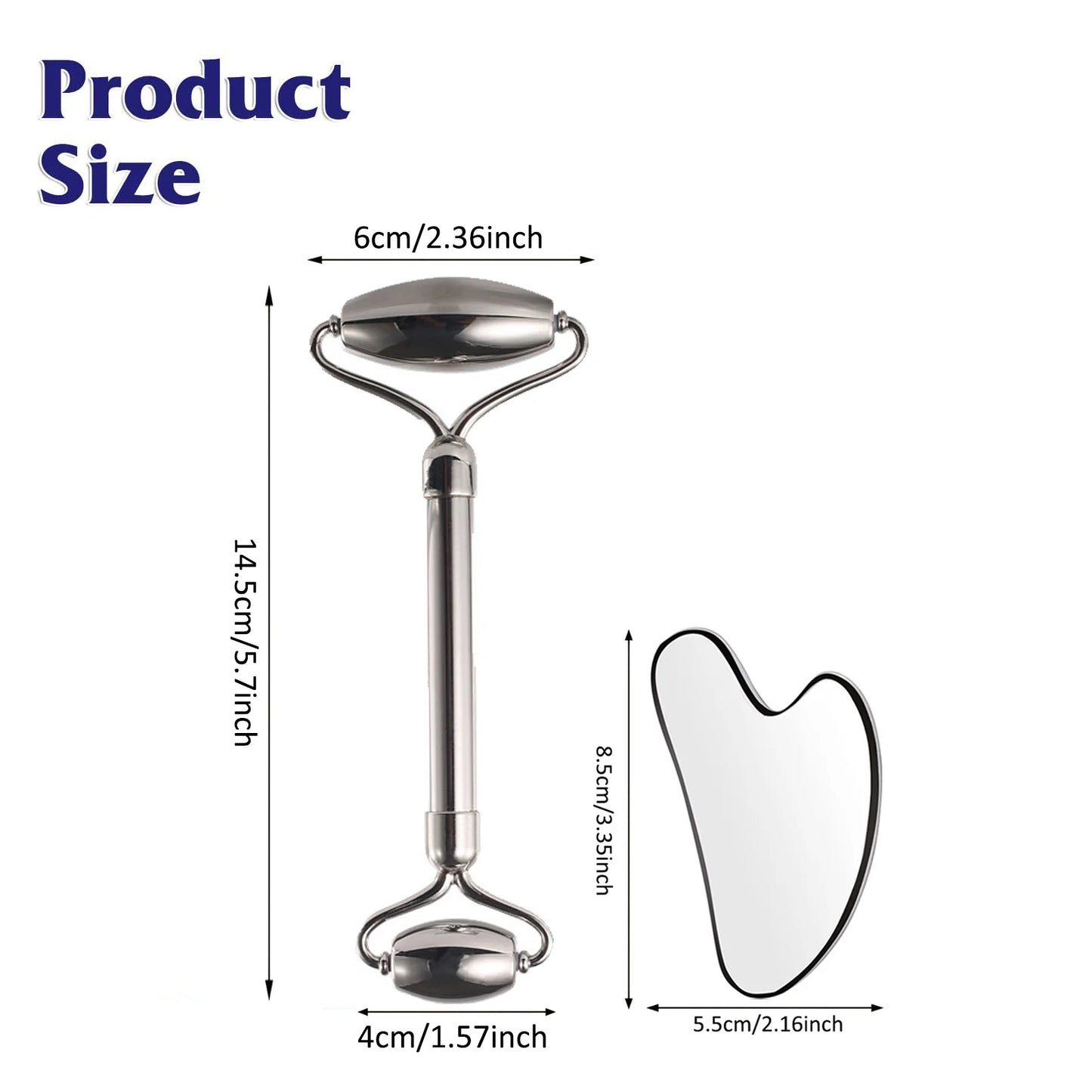 304 Stainless Steel Facial Roller
