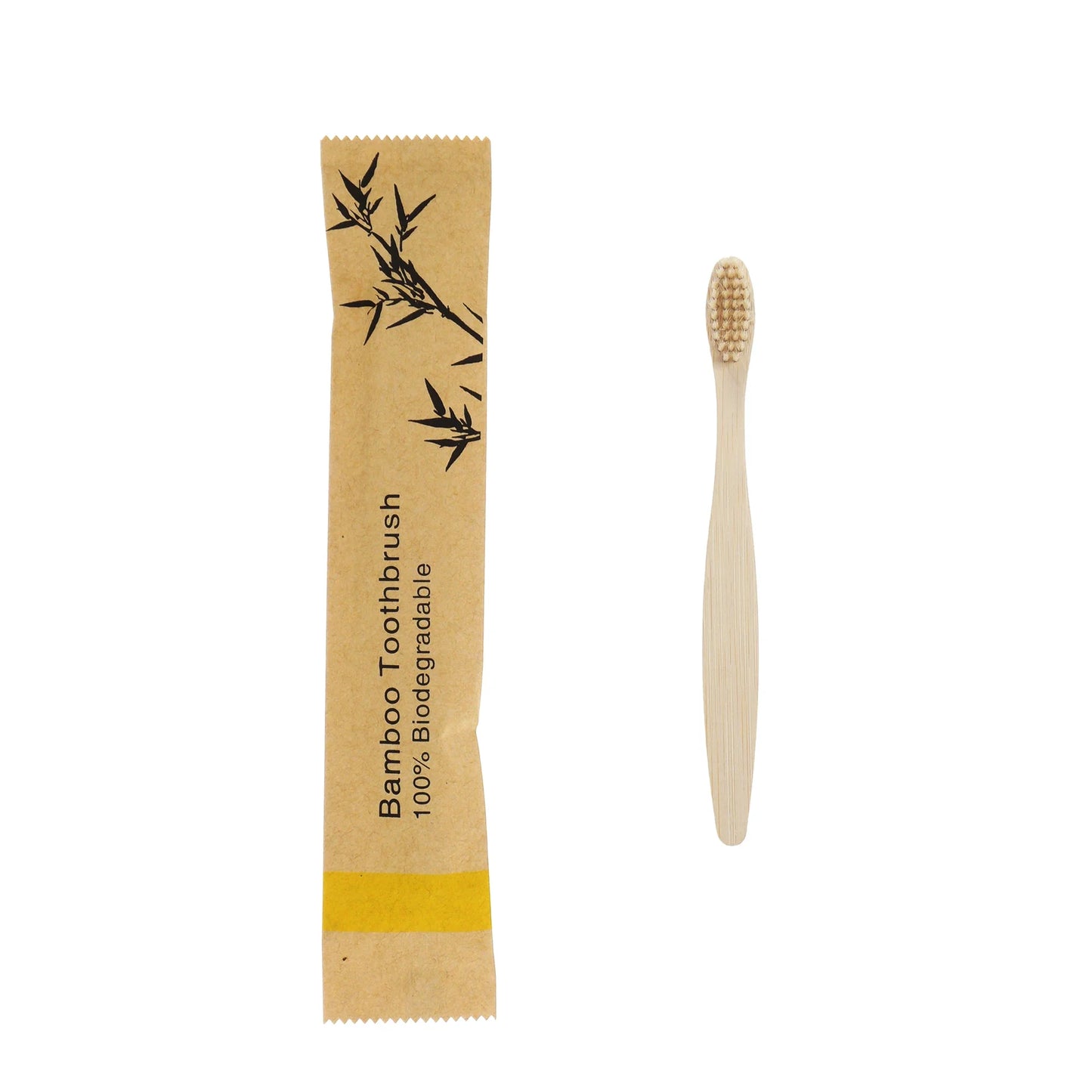 Bamboo Natural Wooden Toothbrushes Children