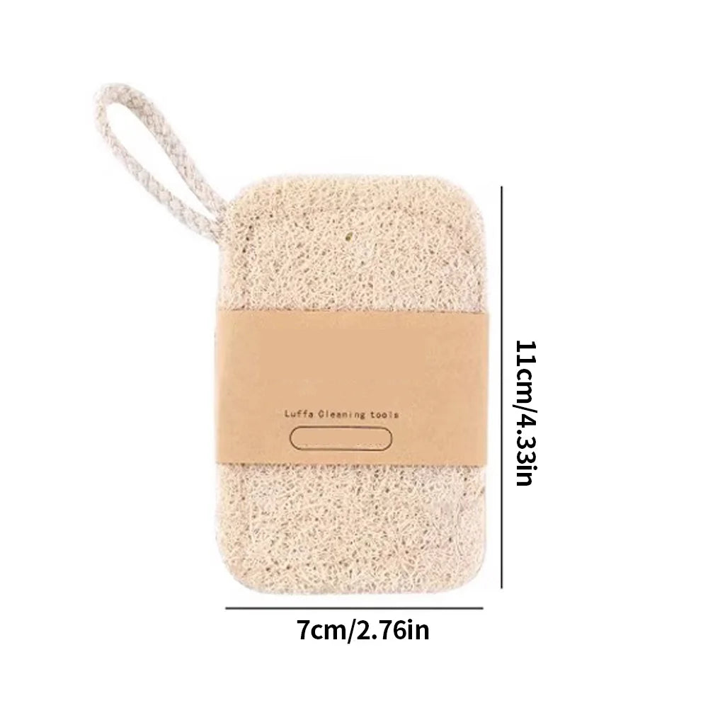 High-Quality Natural Luffa Sponge - Gentle Body Exfoliation